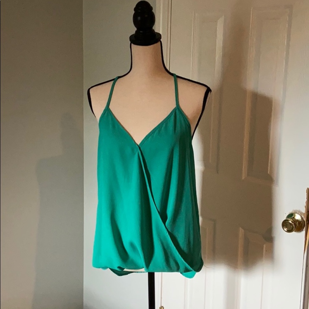 Lilly white Medium turquoise blouse